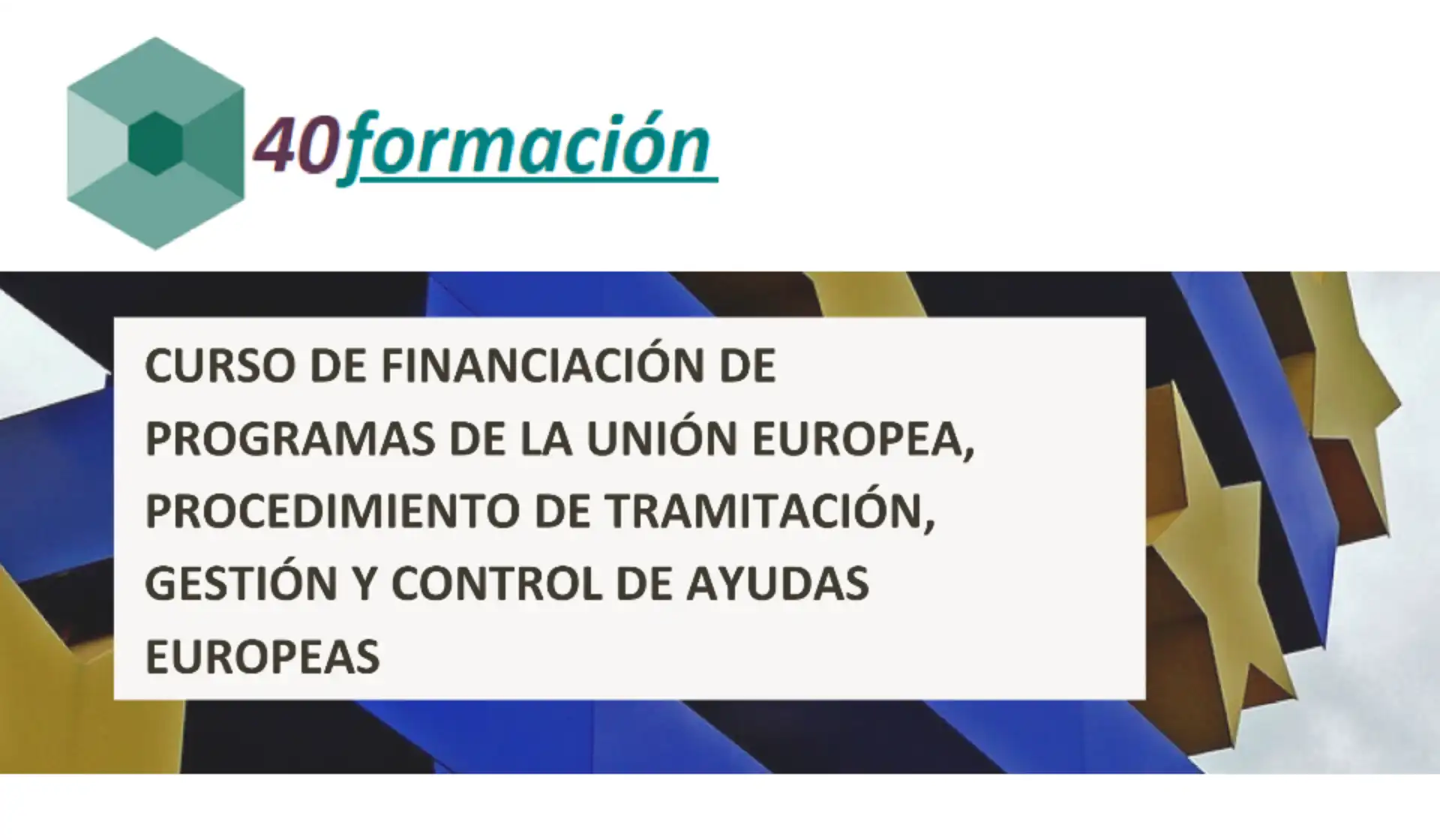 Financiacion de programas de la union europea tramitacion gestion y control 960w 560h