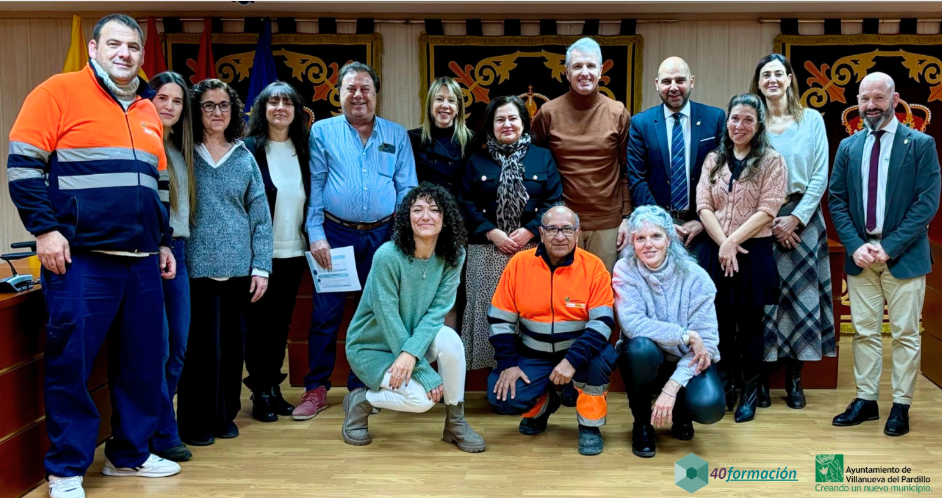 Entrega de Diplomas del Programa Público de Empleo para la Activación Profesional del Ayuntamiento de Villanueva del Pardillo