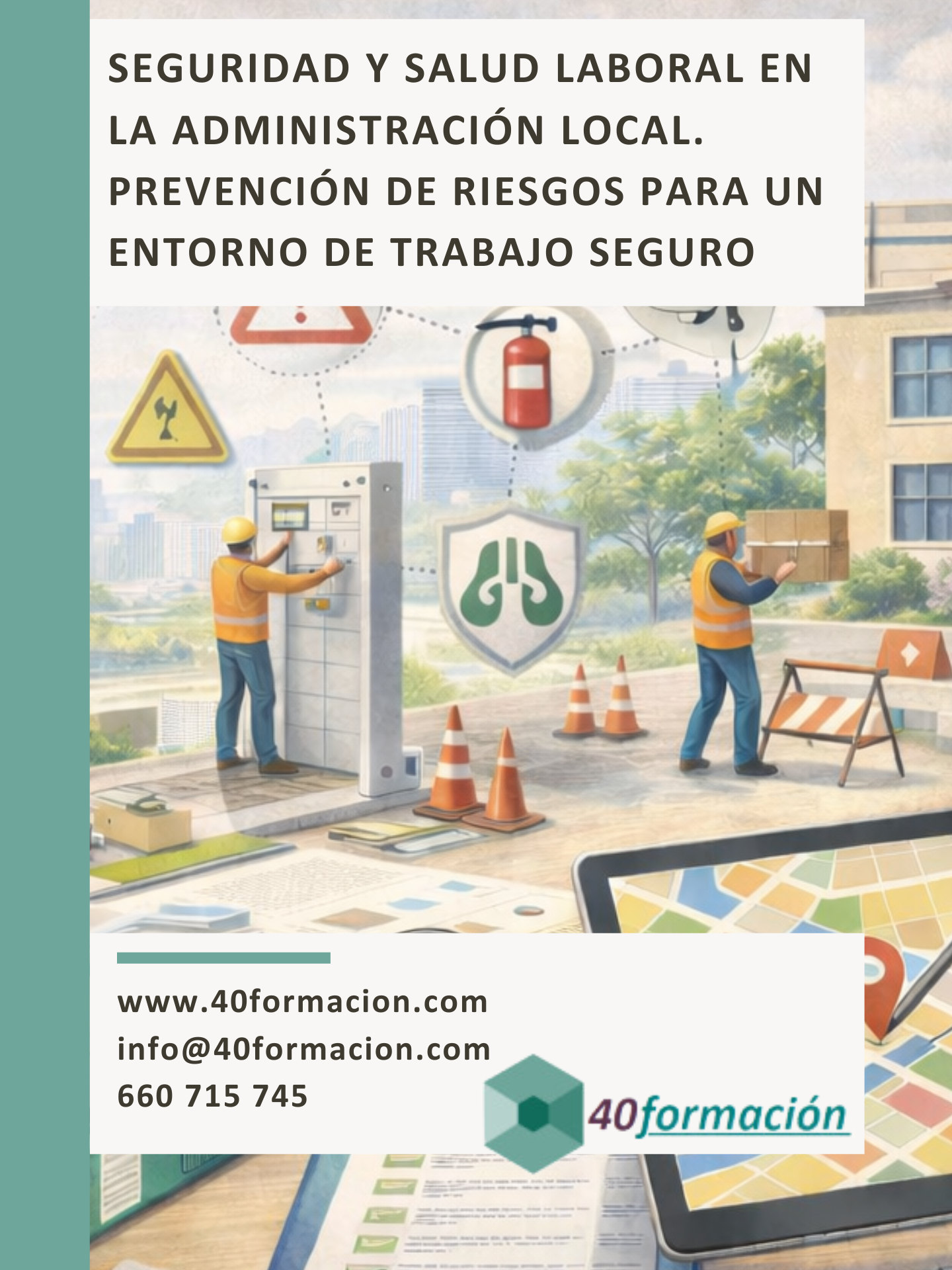 Seguridad y Salud Laboral en la Administración Local
Prevención de riesgos para un entorno de trabajo seguro